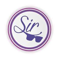Brand logo desing Sir
