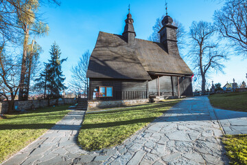 St Anna Church in  Nowy Targ - obrazy, fototapety, plakaty
