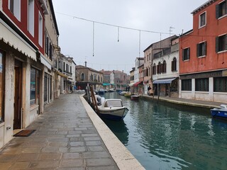 canal in murano