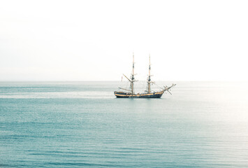 Phoenix ship at Charlestown, Cornwall