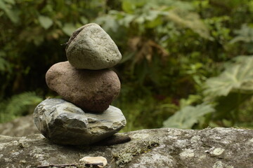 Fototapeta na wymiar Hora de meditación con la naturaleza