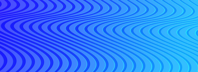 Abstract Blue Background Design with Dynamic Lines Concept.