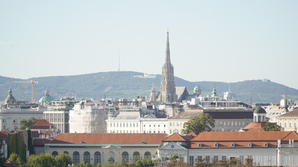 Fototapeta na wymiar Baroque Belvedere Palace in Vienna, Austria.