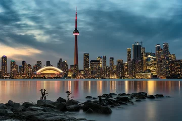 Wall murals Toronto Toronto Skyline from Centre Island 
