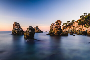Picturesque seascape - Cala Frares, Costa Brava (Catalonia, Spain)