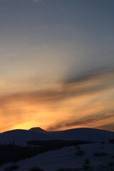 朝焼け　朝日①