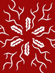 red color of abstract background