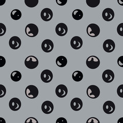 lueberries vector illustration seamless pattern. Vector templates for card, poster, flyer, banner and other use.Wrapping paper,textile,fabric.