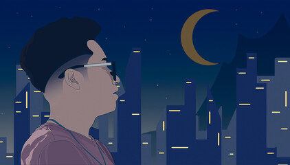 observando la gran ciudad © Omar