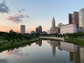 Fototapeta premium Skyline of Columbus, Ohio