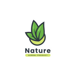 Obraz premium Group tree leaf nature herbal product logo icon