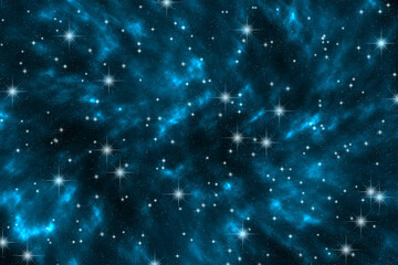 planets, stars and galaxies in outer space showing the beauty of space exploration. Elements furnished