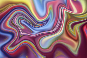 Marble gold texture seamless background. Abstract golden glitter marbling seamless pattern for fabric, tile, interior design or gift wrapping . Realistic business or wedding cover card.