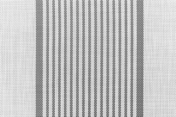 Vintage White and gray cotton fabric with stripes texture and background seamless