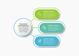 Business circle. timeline infographic icons designed for abstract background template milestone element modern diagram process technology digital marketing data presentation chart Vector