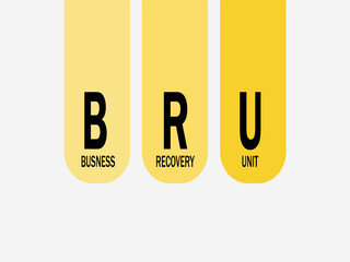 BRU - Business Recovery Unit. 