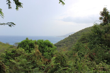Fototapeta na wymiar View from the top of the mountain