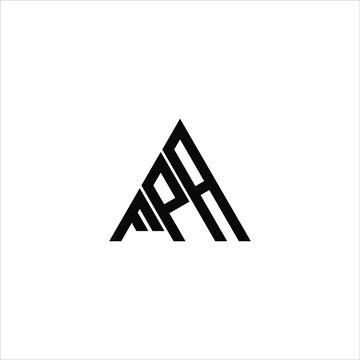 F P A letter logo abstract creative design. F P A unique design
