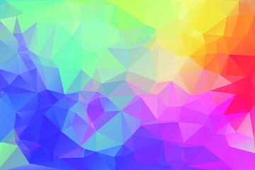 Geometric colorful background with triangular polygons. Abstract design. low poly Vector illustration.