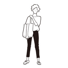 ボーイッシュな女性