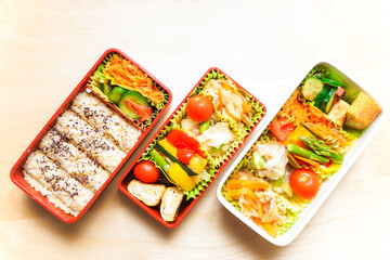 手作りのお弁当