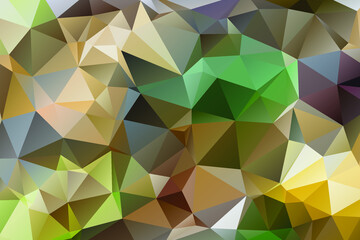 colorful low poly background