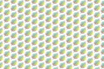 Minimal botanical art seamless pattern. Tropical monstera leaves silhouette and line art on pastel beige background. Exotic leaf vector design. Hand drawn line art