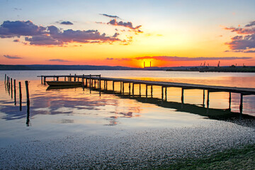 Fototapeta premium Sea sunset