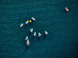 Segelregatta - Serie auf dem Bodensee