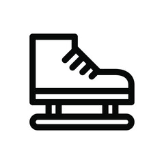 Ice skating icon