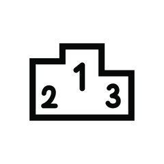 Winner podium icon