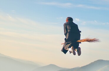 person in the desert