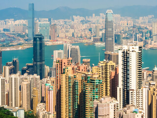 Hong Kong skyscrapers, Central District Hong Kong