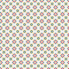 Abstract Cross Pattern generative computational art illustration