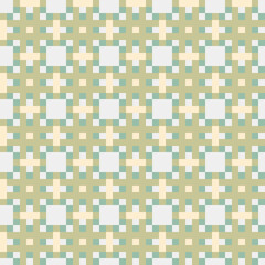 Abstract Cross Pattern generative computational art illustration