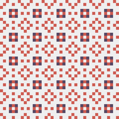 Abstract Cross Pattern generative computational art illustration