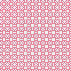 Abstract Cross Pattern generative computational art illustration