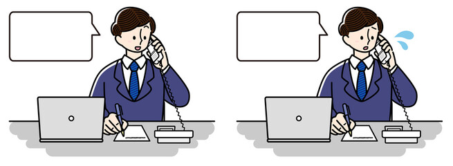 電話対応の第一声　ビジネスマナー