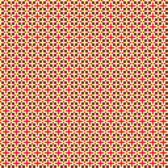 Abstract Cross Pattern generative computational art illustration