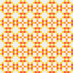 Abstract Cross Pattern generative computational art illustration