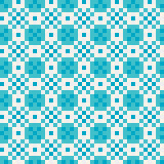 Abstract Cross Pattern generative computational art illustration