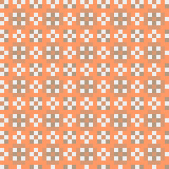 Fototapeta premium Abstract Cross Pattern generative computational art illustration