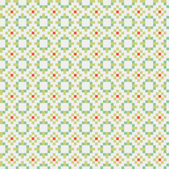 Abstract Cross Pattern generative computational art illustration