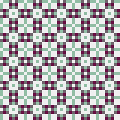 Abstract Cross Pattern generative computational art illustration