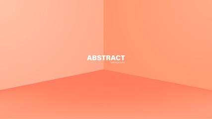 Abstract orange background with fluid shapes modern concept.minimal poster. background for banner, web, cover, billboard, brochure, social media, landing page.