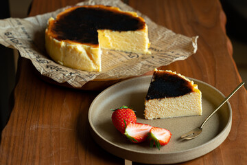 バスク風チーズケーキ