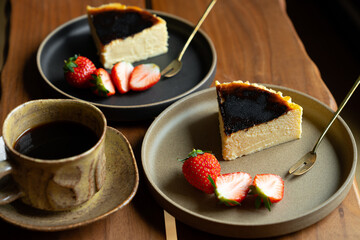 バスク風チーズケーキ