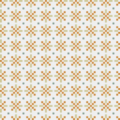 Abstract Cross Pattern generative computational art illustration