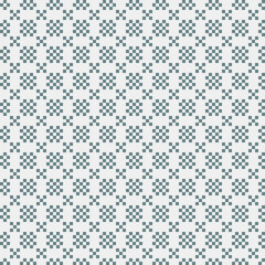 Fototapeta premium Abstract Cross Pattern generative computational art illustration