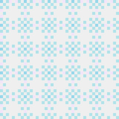 Abstract Cross Pattern generative computational art illustration